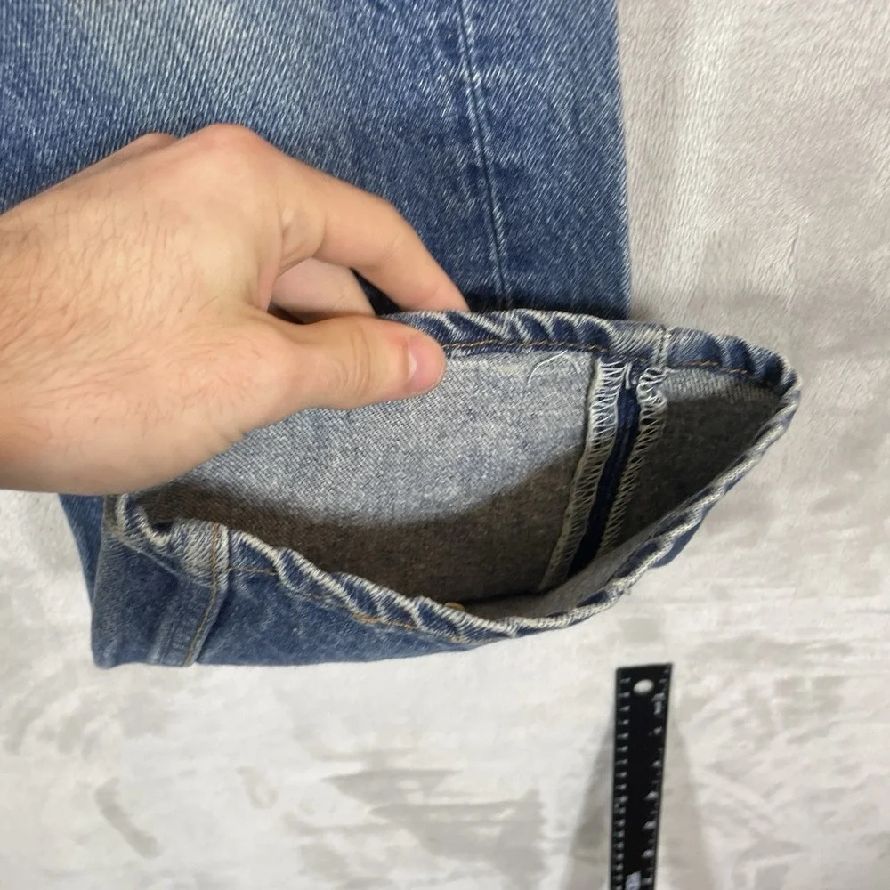 Vtg Levis 501xx Jeans Mens 34x36 (fit 32x33) Made in USA 501-0000 Whisker Fade